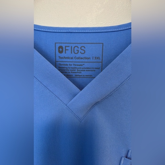 Figs Leon men’s scrub tops , lot of 3 , sz 3XL - Picture 4 of 14